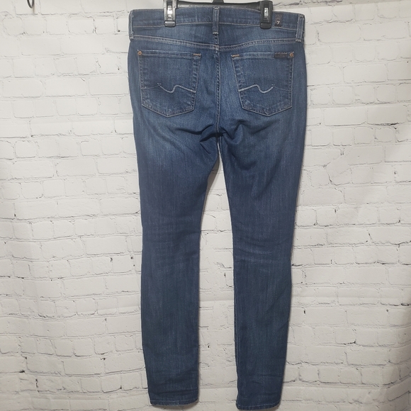 7FAM Sz 28 Gwenevere Skinny Jeans - Picture 7 of 14